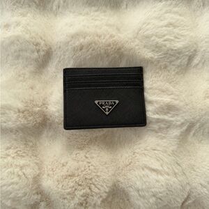 Prada Black Card Holder